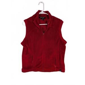 Avalanche Wear Fleece Zip Up Vest Outdoor Hiking Casual Womens Large